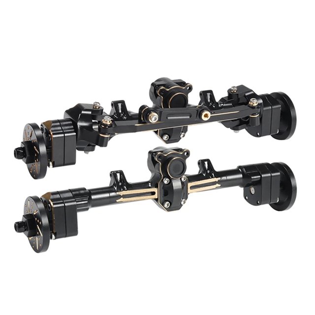 fastboy Crawler Rear Axle For 1/24 Brass SCX24 Crawler Upgrade Enhances 11pcs RC Car Accessories Replacement Parts RC Upgrade Part
