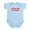 Sky Blue, variant on CafePress - Kiss Me, I'm Bengali. Infant Bodysuit - Baby Light Bodysuit, Size Newborn - 24 Months