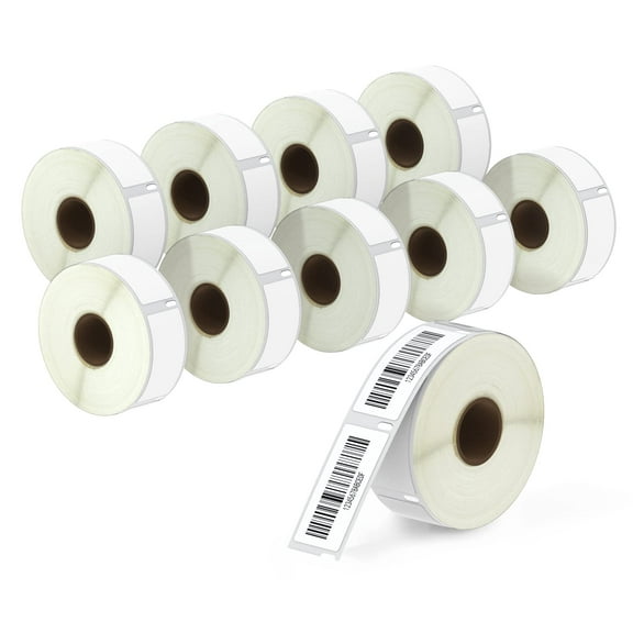 Compatible DYMO 30336 (1" x 2-1/8") Rerurn Address Labels - Compatible with DYMO Labelwriter 450, 4XL & Zebra Desktop Printers [10 Rolls/5000 Labels]