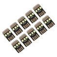 thumbnail image 4 of LED Flashlight, Portable Mini Tent Light 10Pcs  For Night For Key For Outdoor For Button For Camping For Wallet Black, 4 of 8