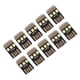 thumbnail image 5 of Linterna LED, 10 Piezas USB 0.2W Luz De Tienda Portátil Para Llave Para Exteriores Para Botón Para Billetera Para Noche Para Acampar, 5 of 7