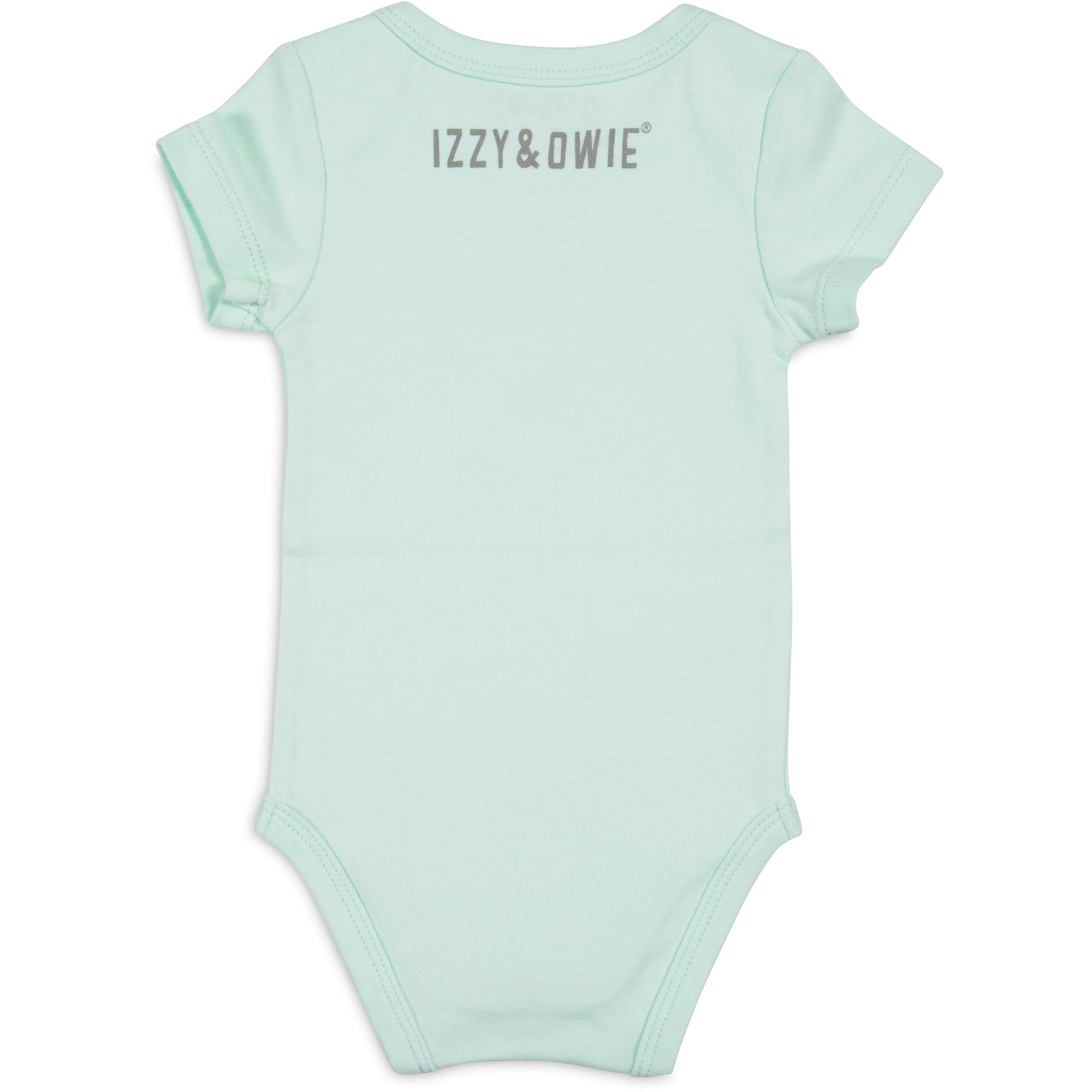 Pavilion Gift Company - Soft Green Bear - 0-6 Months Onesie