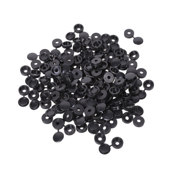 100Pcs Hinged Screws Cover Cap Fold Snapping Covers Tapping Screw Protective Hole Plug Nails Screw Caps Enduring