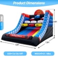 thumbnail image 5 of Inflatable Basketball Hoop 10' L x 13' W x 10' H, Oxford Inflatable Basketball Game with 4 Balls & Air Blower, Easy Setup Inflatable Games for Indoor/Outdoor Events, Carnivals, Backyard, 5 of 9