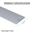 thumbnail image 6 of Floor Transition Strip Threshold Strip Self Adhesive Carpet Trim（1.57in ×6.56ft）, 6 of 6