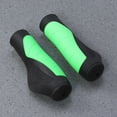 thumbnail image 4 of LABSERRON Handlebar Grips 1 Pair Tpe Green Black Ergonomic Design For LongTime Riding And Cycling, 4 of 8