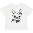 thumbnail image 3 of Inktastic French Bulldog Portrait Boys or Girls Toddler T-Shirt, 3 of 5