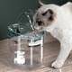 thumbnail image 4 of Bebedero automático para gatos 2l Bebedero para gatos cachorros Rojo Verde, 4 of 5
