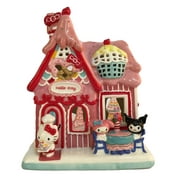 Blue Sky Clayworks Ceramic Hello Kitty Birthday Bakery Candle House 8.5". 24073