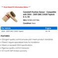 thumbnail image 2 of Camshaft Position Sensor - Compatible with 2004 - 2009 GMC C4500 Topkick 8.1L V8 2005 2006 2007 2008, 2 of 2