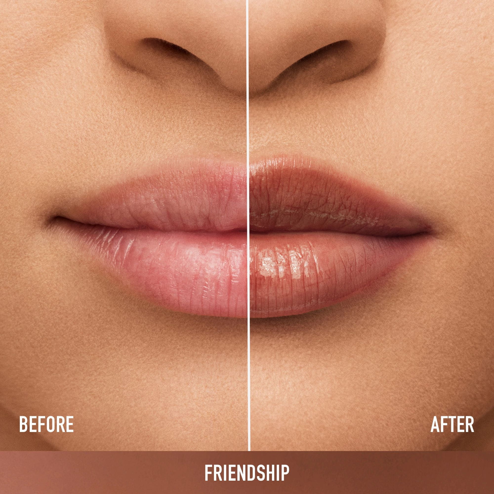 bareMinerals Dewy Lip Gloss-Balm, Lip Gloss, Friendship, 0.1 oz