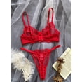 thumbnail image 3 of Traje sexy de reunión con perspectiva de bordado de malla de flores para el Día de San Valentín europeo y americano, 3 of 6