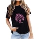 thumbnail image 2 of Fiudx Ofertas Flash Del Día Solo En Línea Camisa de Pollo de Moda para Mujer Linda Granja Camisetas Mamá Causal Manga Corta Camisetas Tops Blusas, 2 of 4