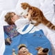 thumbnail image 2 of Up anti-pilling, suave, ligera, esponjosa y acogedora de lujo para hogar y cocina – Perfecta para niños y adultos,80X120cm, 2 of 6