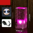 thumbnail image 3 of Night Light Crystal Light Crystal Night Light Bar Desk Lamp LED Rechargeable Crystal Lamp Restaurant Ktv Bedside Lamp Small Night Light Decorative Table Lamp, 3 of 3