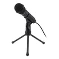 thumbnail image 3 of Graflsoa SF-910 Portable Condenser Microphone with Detachable Stand for Live Streaming, Gaming, and Conferencing - Black, No Plug or Battery Included, 3 of 7