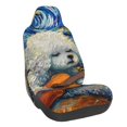 thumbnail image 1 of Wukai Dog Guitar Starry Night Full Set Car Seat Covers with Soft Padding Universal Auto Front Seats Protector and Cushion Mat, 1 of 5