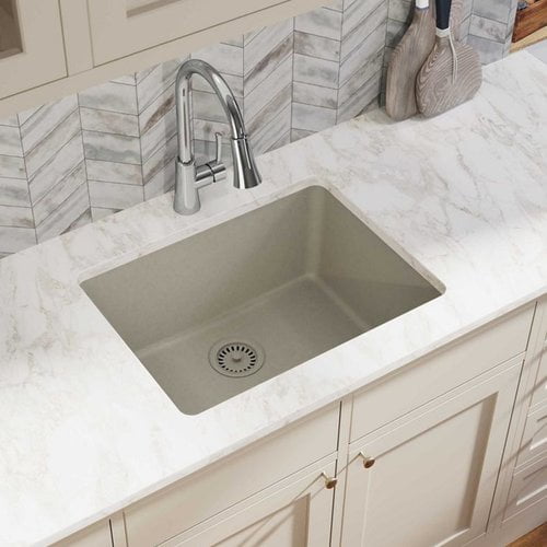 Elkay Quartz Classic 25 L X 19 W Undermount Kitchen Sink Walmart Com Walmart Com
