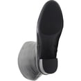 thumbnail image 3 of INC Womens Black Block Heel Zip-Up Leather Dress Boots Shoes 6.5 M, 3 of 3