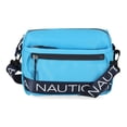 thumbnail image 1 of Puf de nailon Bag Nautica, bandolera o cinturón, color azul submarinismo, para mujer, 1 of 5