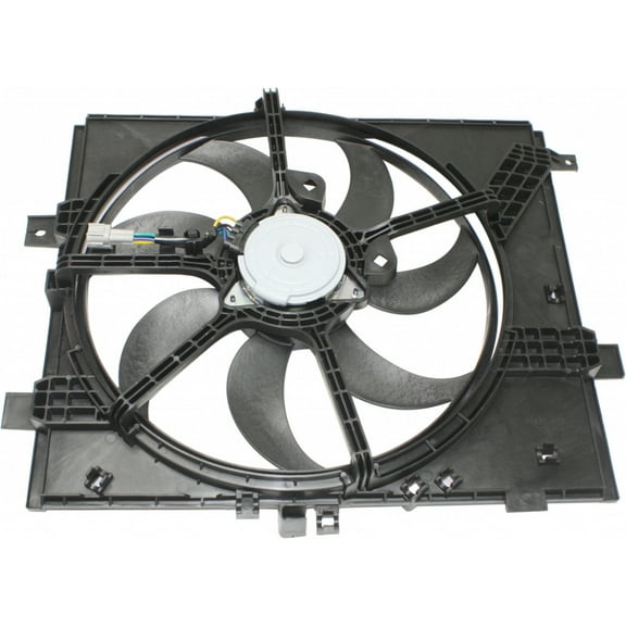 For Nissan Versa Note A/C Radiator Fan Assembly 2014 2015 Manual Transmission For NI3115148 | 214811HS3A