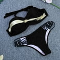 thumbnail image 4 of Viikei Bikini Set Swimwear for Women Summer Plus Size 2 Piece Fashion Solid Bikini Swimsuits, 4 of 6