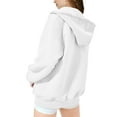 thumbnail image 5 of KAUOD Teen Girls Cute Hoodies Ribbed Soft Zip up Hoodie Sweatshirts Kids Oversized Pockets Long Sleeve Fleece Clothes, 5 of 7