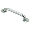 Medline 12" Knurled Bath Grab Bar, Bath Handle for Shower or Tub, Chrome