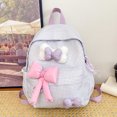 thumbnail image 2 of Gyexs School Backpack Lightweight Backpack for School Cute Bookbag for School Middle School, Purple, One Size, 2 of 3