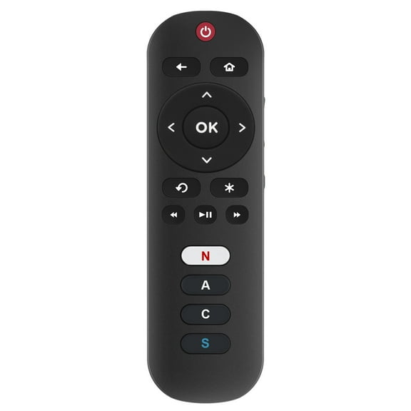 Vinabty Replaced Remote Control fit for TCL Roku TV 32S305 40S305 43S405 50S423 55S435 65S425 75S433 28S3750 32S3750 40FS3750 40FS3850 48FS3750 50FS3800 50FS3850 55FS3700 65US5800 55LF5700 65LF5700