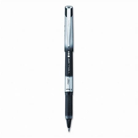 Pilot : VBall Grip Liquid Ink Stick Rlr Ball Pen, Metallic Brl, Black Ink, Fine Pt -:- Sold as 2 Packs of - 1 - / - Total of 2 Each