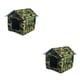thumbnail image 2 of Billuyoard Casa para Mascotas Plegable Casa para Gatos Sana e higiénica Segura y no tóxica para Actividades al Aire Libre Camuflaje Verde M Camuflaje verde METRO 2Conjunto, 2 of 6