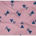 thumbnail image 4 of oneOone Organic Cotton Poplin Twill Fabric Triangle Geometric Printed Craft Fabric BTY 42 Inch Wide, 4 of 4
