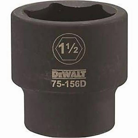 Stanley Tools 7517121 DWMT75156OSP Impact 0.75 Drive Socket, 1.5 in.