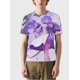 thumbnail image 2 of T-shirt round neck Role Pattern loose short sleeve D944, 2 of 5