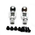 thumbnail image 1 of fastboy Aluminum Alloy 1/10 Steering Hub Carrier RC Upgrade Part 2pcs Durable Steering Block For HPI VENTURE RC Car Part Silver, 1 of 6