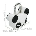 thumbnail image 2 of WEUVEB 3pcs Security Lock For Backpack Assorted Color Mini Padlock With Key For Travel Use, 2 of 7