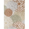 thumbnail image 2 of Nourison Aloha Outdoor Ivory Multicolor 7'10" x 10'6" Area Rug (8x11), 2 of 9