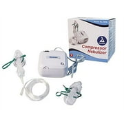 Dynarex Compact Piston Compressor with Adult and Child Mask Kits + 5 Saline Starter Pak