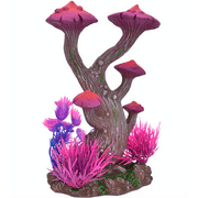 Komodo Aquarium Decor Pink Mushroom
