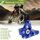thumbnail image 2 of Espejos de motocicleta Unique Bargains para Honda CRF50, Honda CR, Suzuki RM, pedal de freno trasero, reposapiés, estribo de pie, aleación de aluminio azul, 1 Pc, 2 of 6