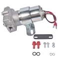 thumbnail image 5 of Electric Fuel Pump, 97 GPH Flow Rate, 7 PSI Pressure, Universal Fuel Pump Compatible with Holley and Demon Carburetors, Chrome Red Body, 5 of 12