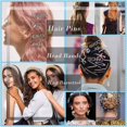 thumbnail image 5 of BR Pinza para el pelo con diseño de gato bonito para mujeres y niñas, pinza para el pelo grande blanca, pasadores elegantes, accesorios para el cabello grueso y fino, 5 of 5