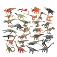thumbnail image 1 of Juego de figuras de dinosaurios Jurassic, 30 unidades, minidinosaurio realista de PVC, 1 of 1