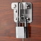 thumbnail image 5 of 1 par (2 uds) pestillo de puerta de acero inoxidable cerrojo de candado derecho e izquierdo cerradura de puerta para ventanas de inodoro muebles cerradura de puerta para mascotas, 5 of 5