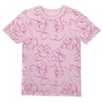 thumbnail image 3 of Playera Casual Minnie Mouse para Niña Manga Corta Rosa Blanco Talla 4, 3 of 3