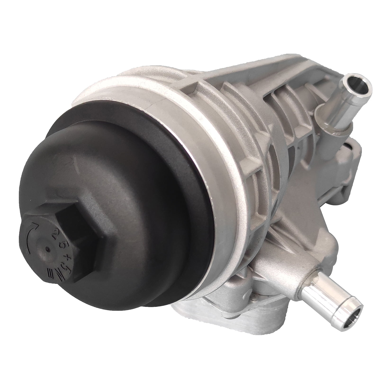 Bapmic Aluminum Engine Oil Filter Housing Fits Mercedes-Benz A220 CLA250 GLA250 GLB250 A2701800500