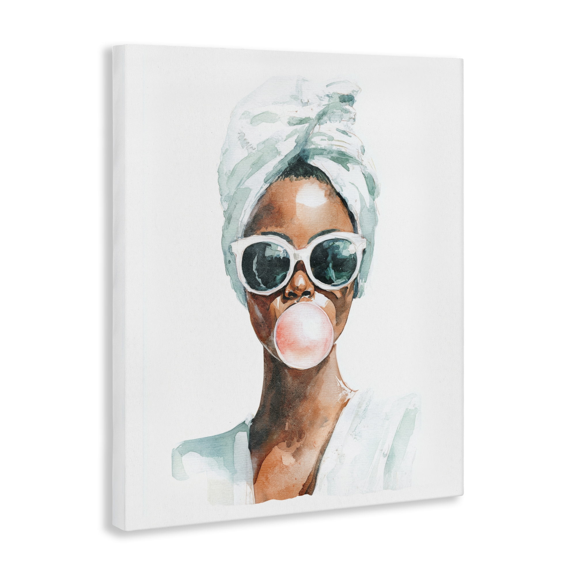 Stupell Industries Bubble Reverie Female Canvas Wall Art, design by Svetlana Aleynikova
