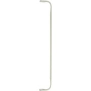 Mainstays 2" Clearance White Basic Adjustable Curtain Rod, 18-28"