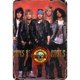 thumbnail image 1 of Placa Metal Vintage Guns N Roses Pintura Hierro Rectangular Pared 20x30cm, 1 of 9